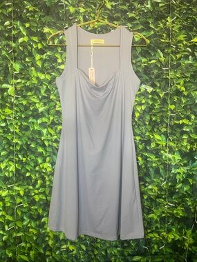 Qinsen Lavender Tennis Dress